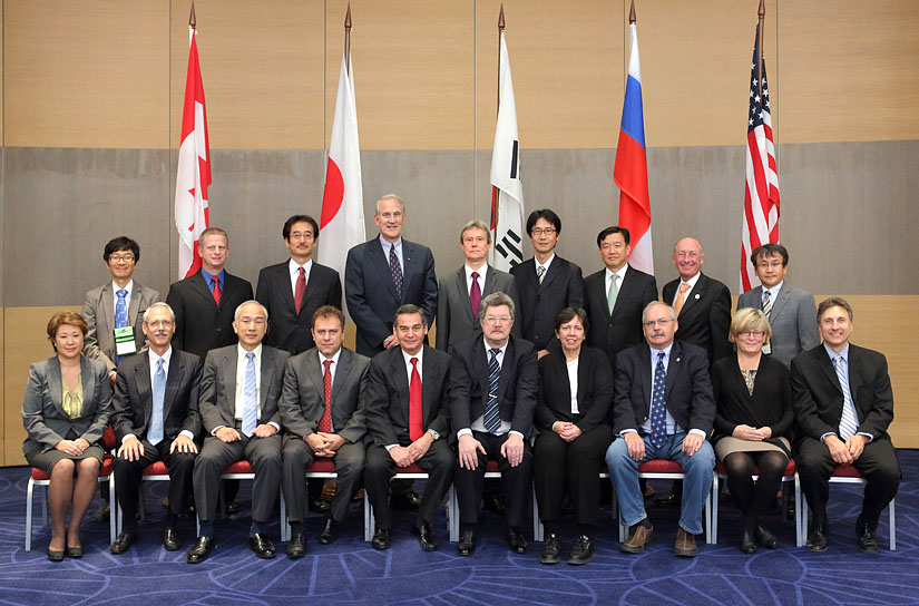 Групповой портрет руководителей делегаций