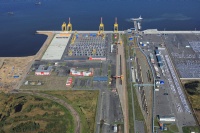 Рекламная съёмка терминалов порта